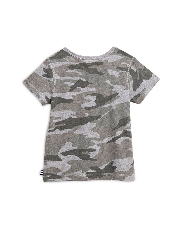 Shop Splendid Boys' Camouflage Print Tee - Little Kid In Light Charcoal