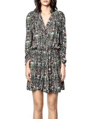 kaleidoscope print dress