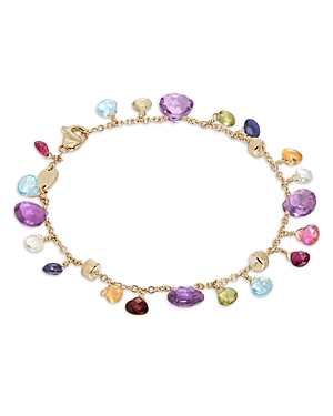 Marco Bicego Women's Paradise 18k Yellow Gold, Amethyst & Mixed-stone Bracelet In Amethyst