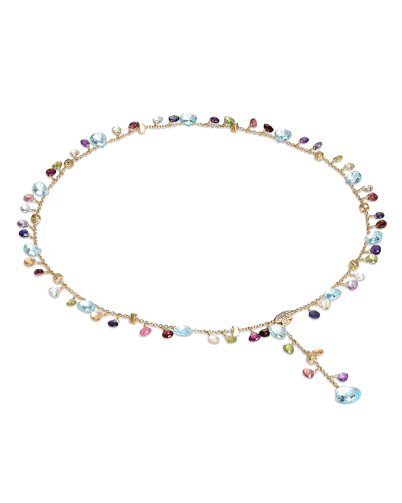 Marco Bicego Women's Paradise 18k Yellow Gold, Topaz & Mixed-stone Larit Collar Necklace In Yellow Gold Multi