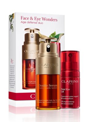 Clarins - Double Serum & Total Eye Lift Set ($178 value)