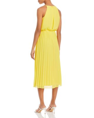 mustard yellow cocktail dress