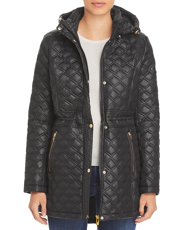 Via spiga discount quilted hooded coat