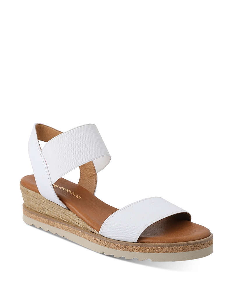 Andre Assous Neveah Espadrille Sandal In White