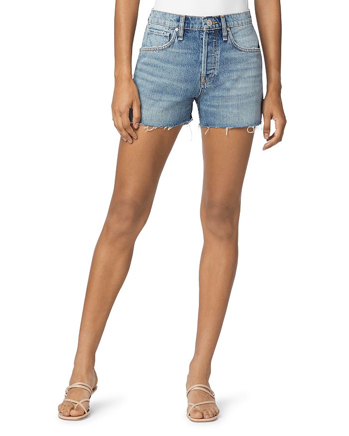 Hudson Hana High Waist Cutoff Denim Bike Shorts In Wonderwall