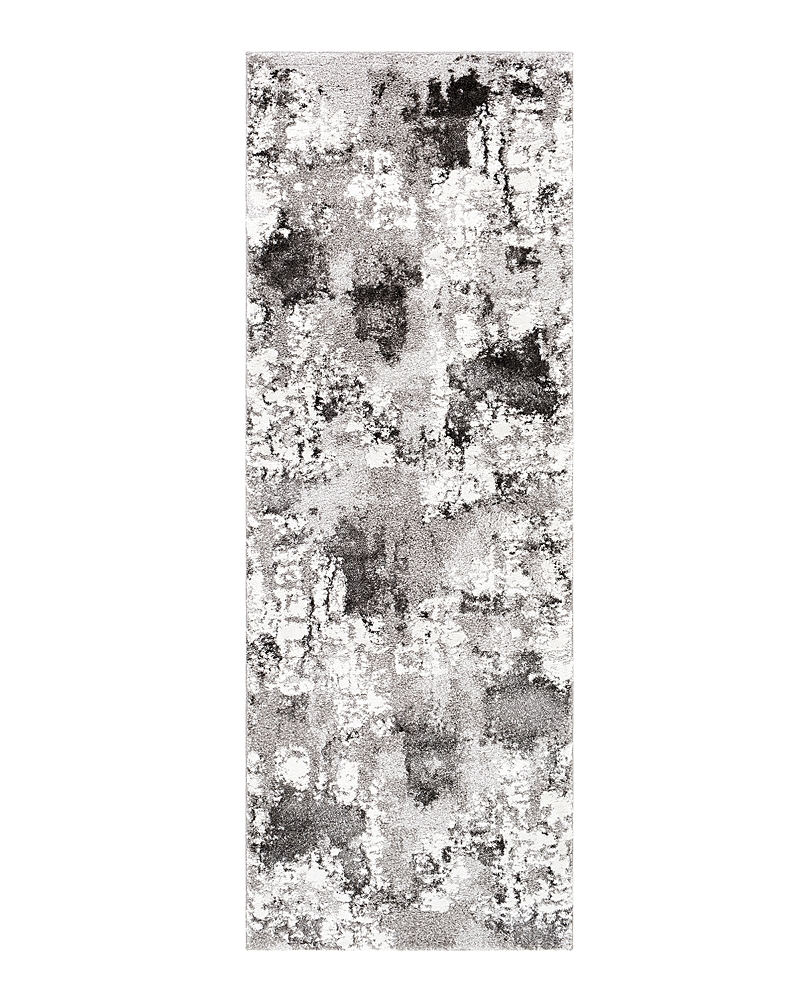Surya Venice Vne-2306 Runner Area Rug, 2'7 X 7'3 In Charcoal