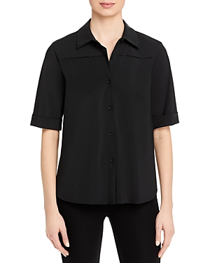 LYSSÉ JOSIE SHORT SLEEVE SHIRT,21-2755-M3