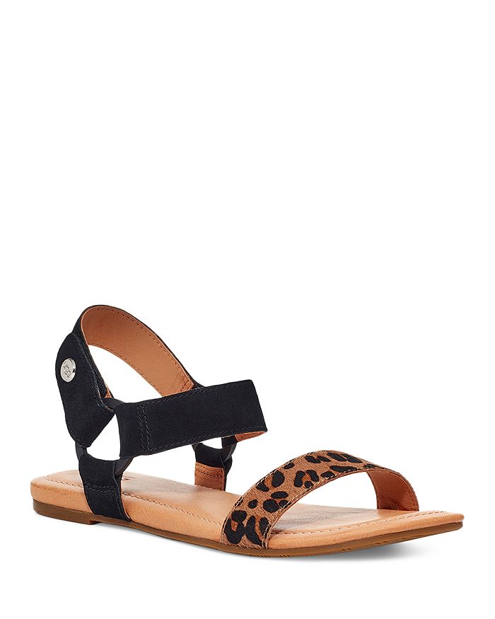Leopard ugg sandals on sale