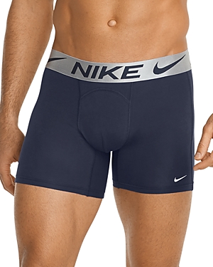 Nike Luxe Cotton Modal Boxer Brief In Blue