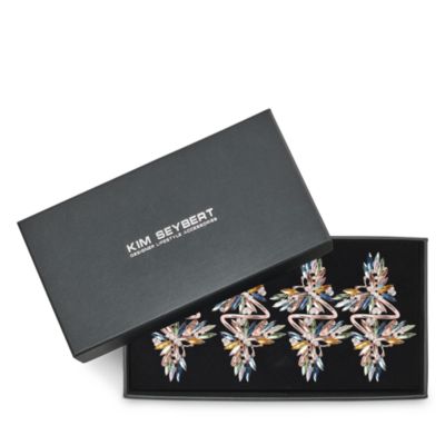 Butterflies Napkin Ring, Set of 4