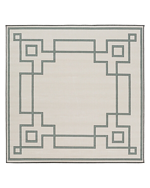 Surya Alfresco Alf-f Square Area Rug, 8'10 X 8'10 In Sage