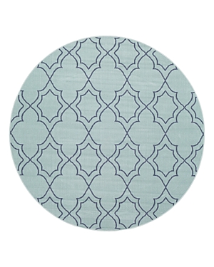 Surya Alfresco Alf-h Round Area Rug, 7'3 X 7'3 In Taupe/whit