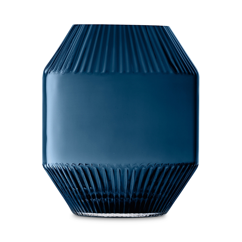 Lsa -international Rotunda Vase In Blue