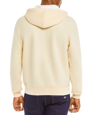 lacoste cream hoodie