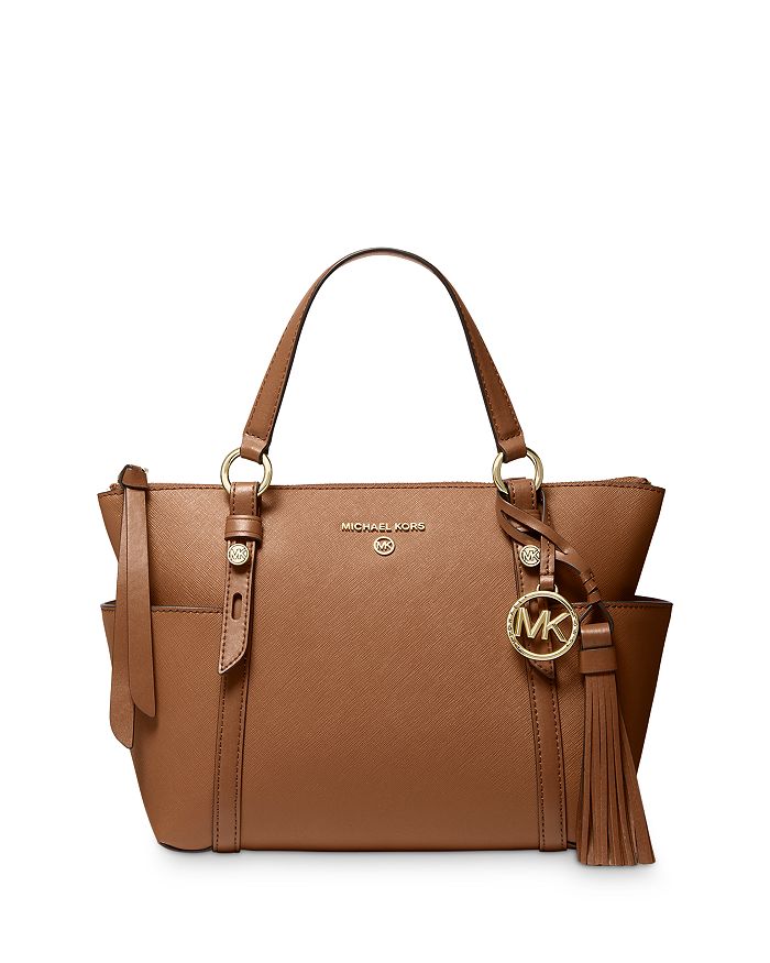 Michael Michael Kors Nomad Small Convertible Tote In Luggage