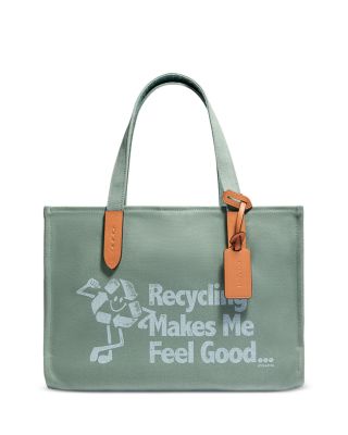 coach leatherware tote bag