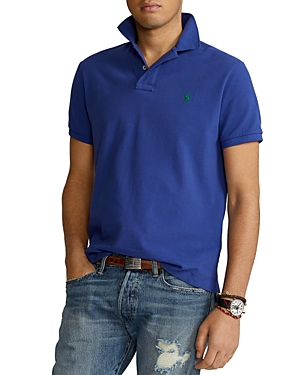 Polo Ralph Lauren Classic Fit Mesh Polo Shirt In Bright Navy