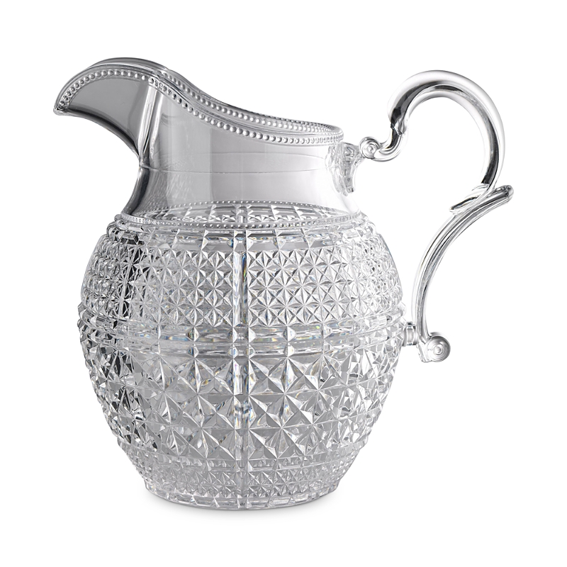 Mario Luca Giusti Acrylic Halina Pitcher In Clear