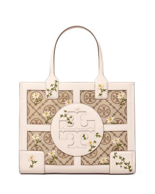 tory burch ella embroidered tote