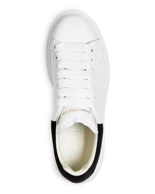 Women&#39;s Oversized Suede Heel Detail Sneakers