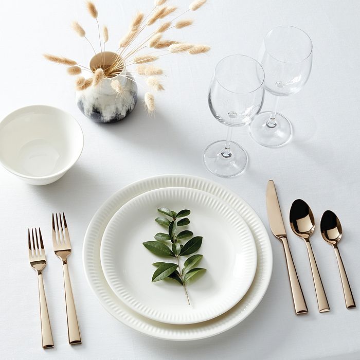 Lenox Profile 4-piece Dinner Plate Set In White