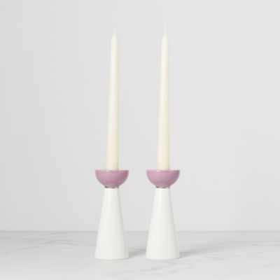 Shabbat Candlesticks, Set of 2