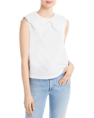 aqua sleeveless top