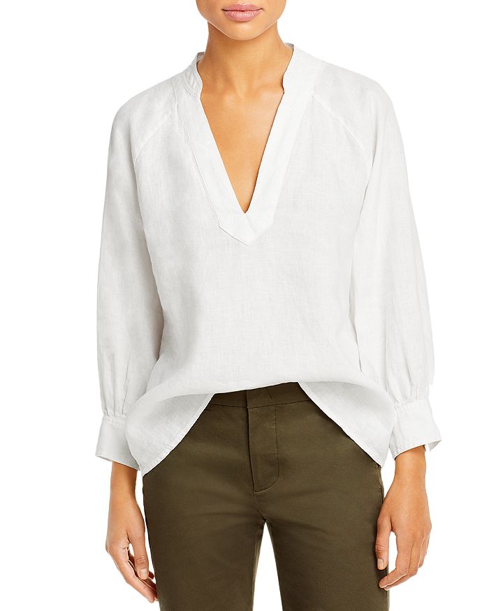 Joie Perci V Neck Top Bloomingdale's