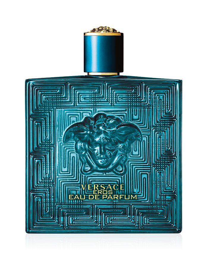 Shop Versace Eros Eau De Parfum Natural Spray 6.7 Oz. In Blue
