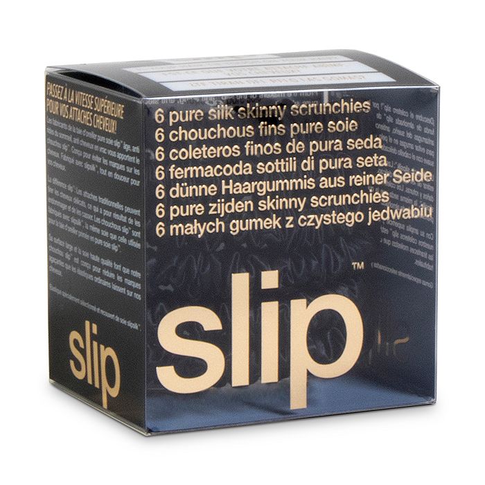 slip - Pure Silk 6-Pack Skinny Scrunchies