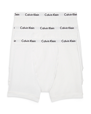 Calvin Klein Cotton Stretch Moisture Wicking Boxer Briefs, Pack of 3 Calvin Klein Cotton Stretch Moisture Wicking Boxer Briefs, Pack of 3