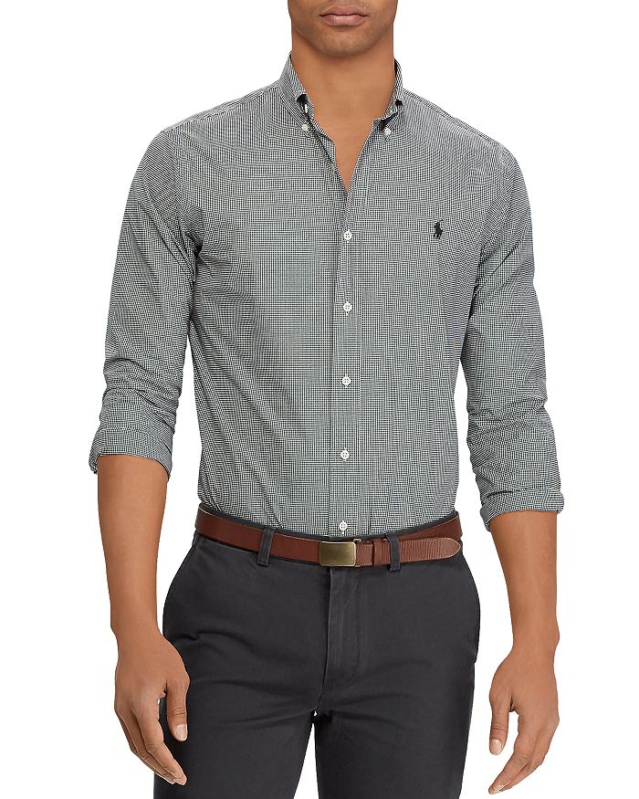 Polo Ralph Lauren - Slim Fit Long Sleeve Poplin Button Down Shirt
