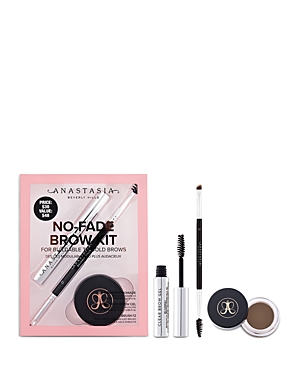 Anastasia Beverly Hills No-fade Brow Kit For Buildable To Bold Brows In Soft Brown
