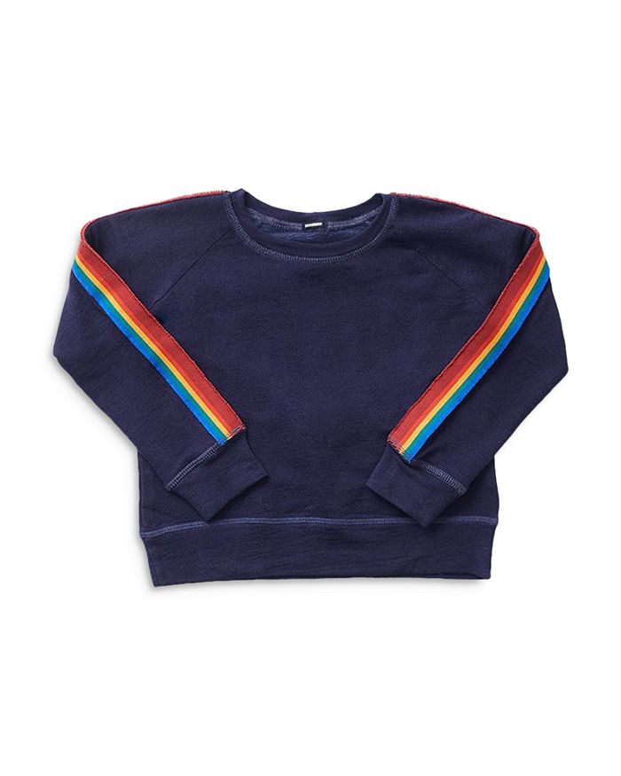 Monrow rainbow sweatshirt shop