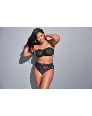 Halo Strapless Lace Bra