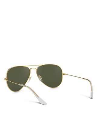  Original Brow-Bar Aviator Sunglasses, 58mm