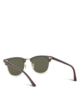 Polarized Classic Clubmaster Sunglasses, 51mm