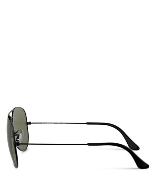  Polarized Brow Bar Aviator Sunglasses, 62mm