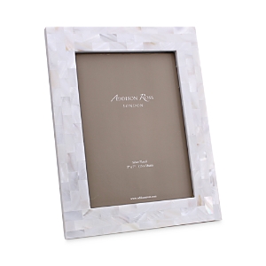 Addison Ross Fresh Water Mother-of-pearl Frame, 5 X 7 In White
