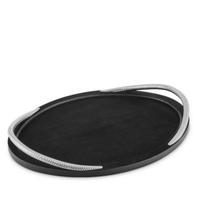 Braid Noir Serving Tray - Exclusive
