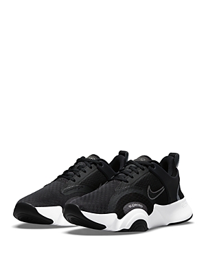 Nike Superrep Go 2 Sneakers In Black With White In Black