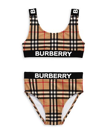 Burberry Girls' Liana Vintage Check Two-Piece Swimsuit - Little Kid, Big  Kid | Bloomingdale's