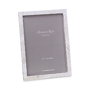 Addison Ross Mother Of Pearl 5 X 7 Picture Frame In White