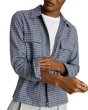 Reiss Jackets ASTRA HOUNDSTOOTH OVERSHIRT