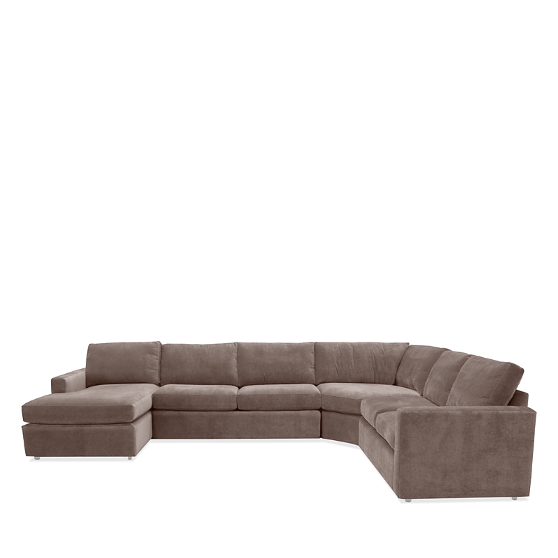 Bloomingdale's Artisan Collection Ridley 4-piece Sectional - Exclusive In Kenley Mauve