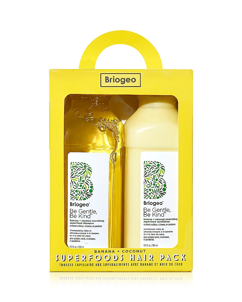Briogeo Superfoods Banana + Coconut Nourishing Shampoo + Conditioner Duo For Dry Hair