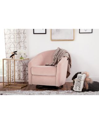 Madison Velvet Glider