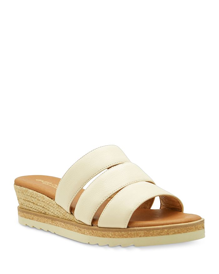 Andre Assous Women's Reagan Slip On Wedge Sandals | Bloomingdale's