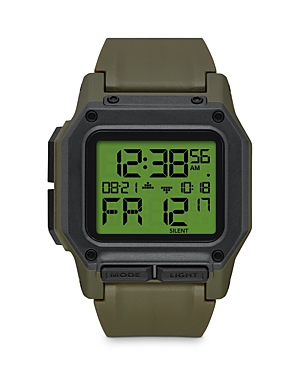 Nixon Regulus Green Watch, 44mm X 46mm In Green/carbon