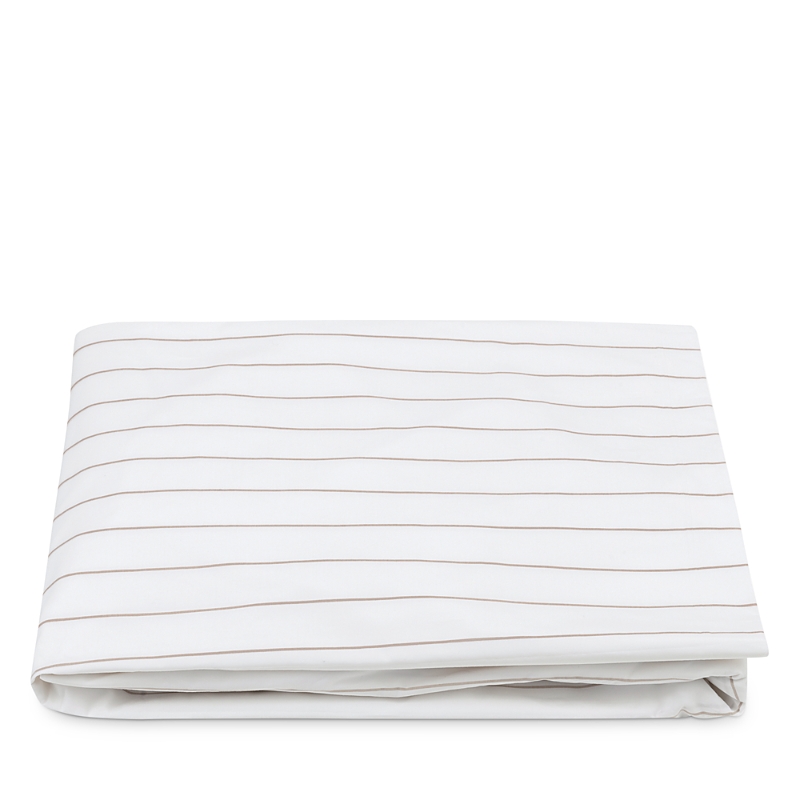Matouk Amalfi Queen Fitted Sheet In Dune